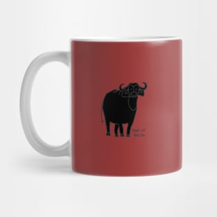 Small Year of the Ox Black Mug